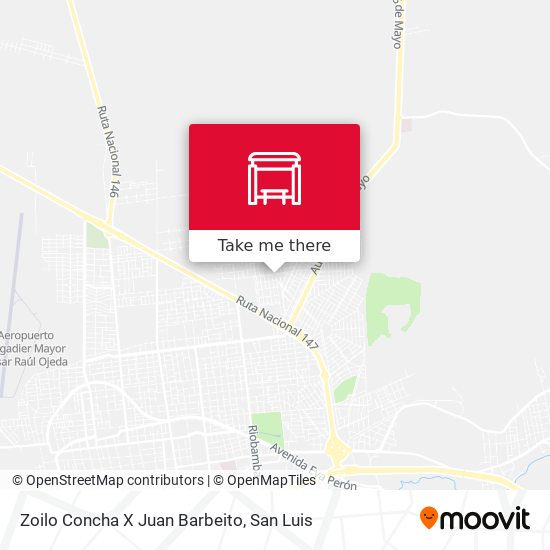 Zoilo Concha X Juan Barbeito map