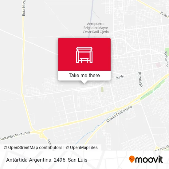 Antártida Argentina, 2496 map