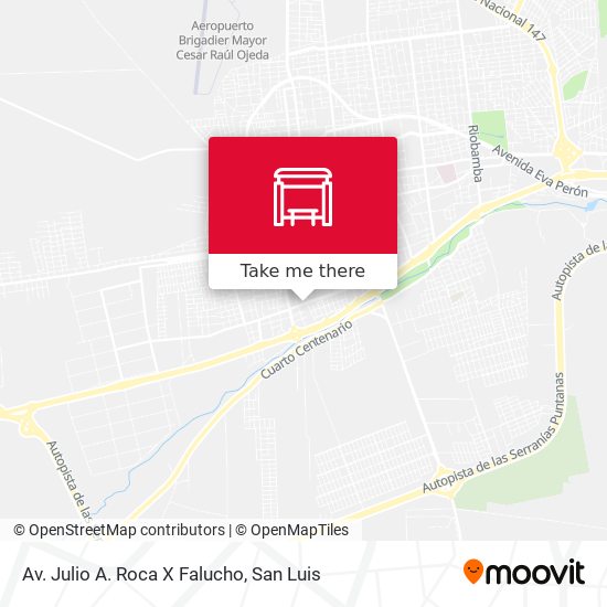 Av. Julio A. Roca X Falucho map
