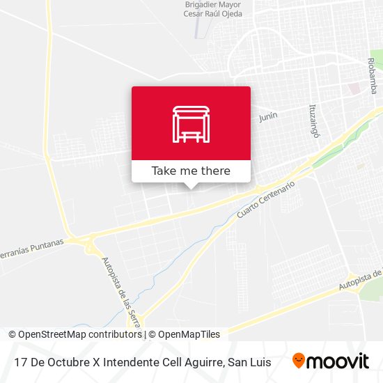 Mapa de 17 De Octubre X Intendente Cell Aguirre