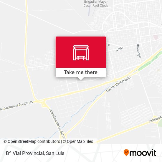 Mapa de Bº Vial Provincial