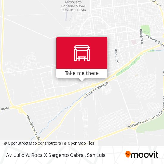 Av. Julio A. Roca X Sargento Cabral map