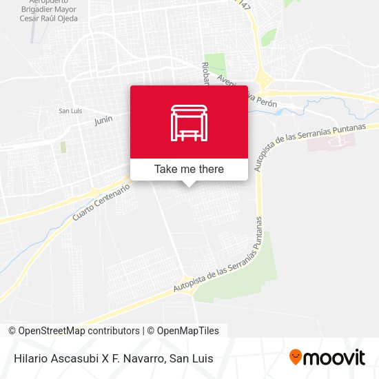 Mapa de Hilario Ascasubi X F. Navarro