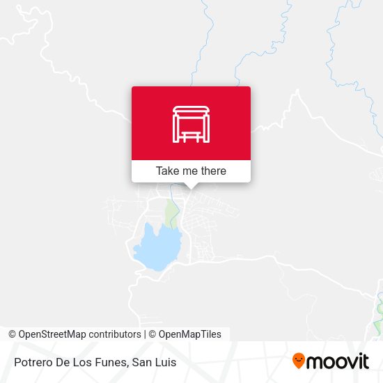Mapa de Potrero De Los Funes
