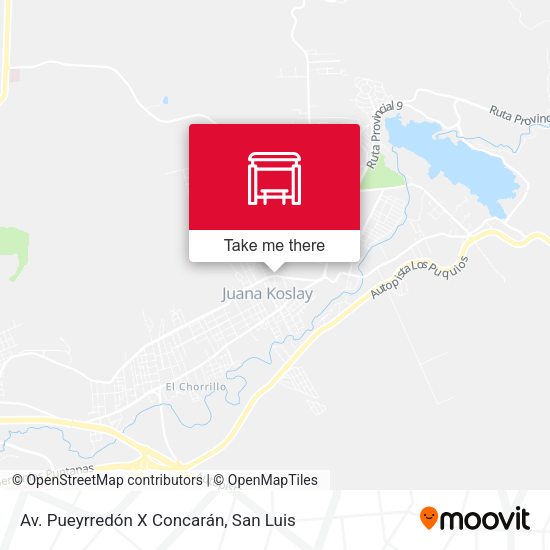 Mapa de Av. Pueyrredón X Concarán