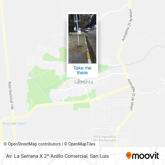 Av. La Serrana X 2º Anillo Comercial map