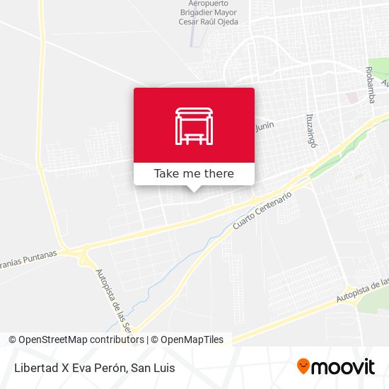 Mapa de Libertad X Eva Perón