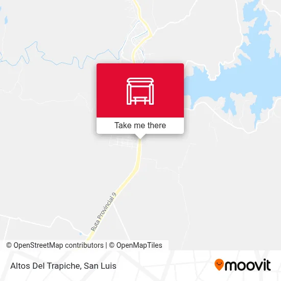 Altos Del Trapiche map