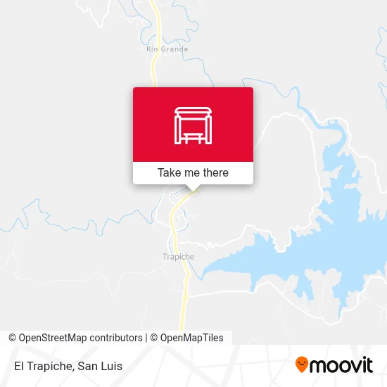 El Trapiche map