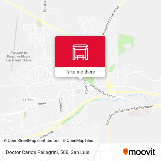 Doctor Carlos Pellegrini, 508 map