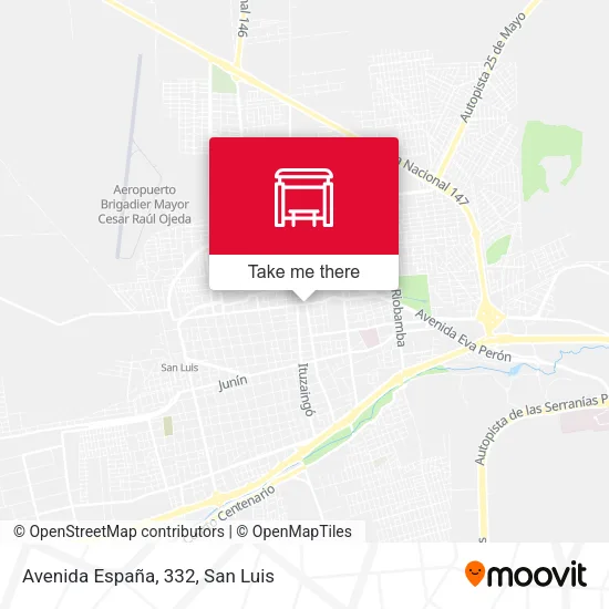 Mapa de Avenida España, 332