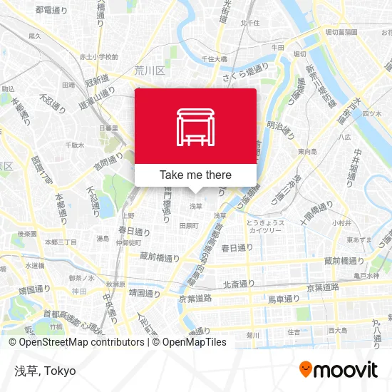 浅草 map