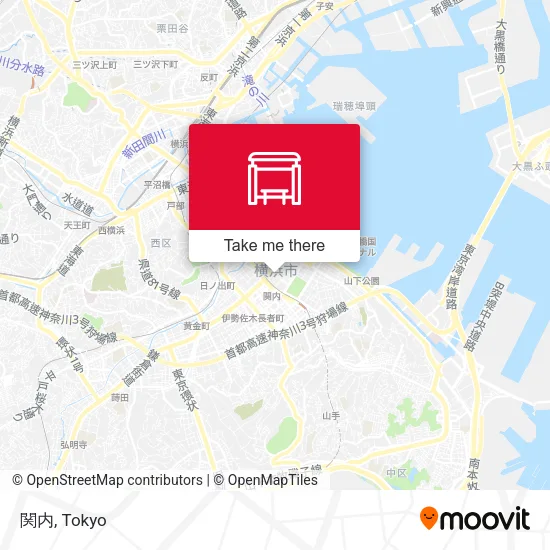 関内 map