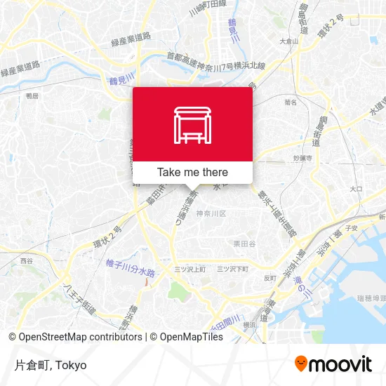 片倉町 map