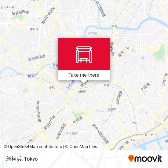 新横浜 map