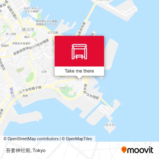 吾妻神社前 map