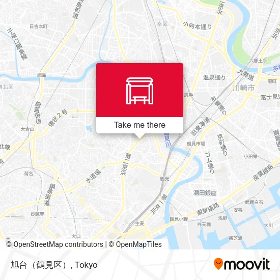 旭台（鶴見区） map