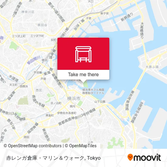 Red Brick Warehouse Marine & Walk map