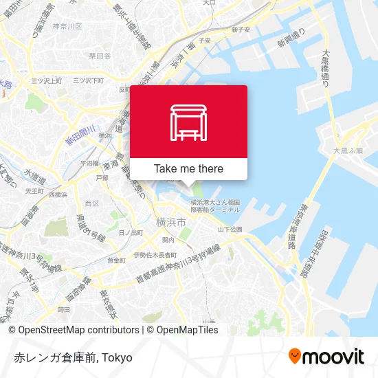 赤レンガ倉庫前 map