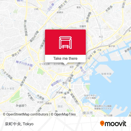 泉町中央 map