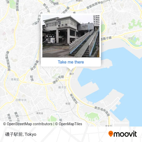 Isogo Station Front map