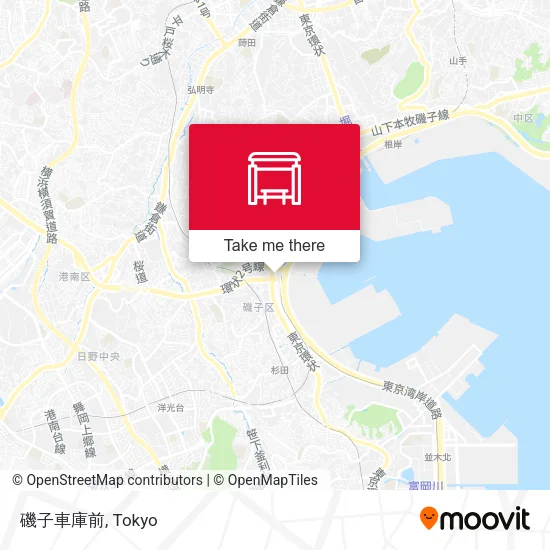 Isogo Bus Depot map