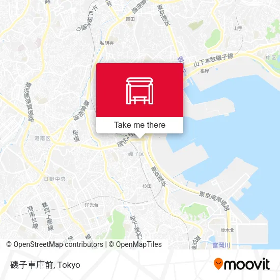 Isogo Bus Depot map
