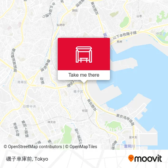 Isogo Bus Depot map
