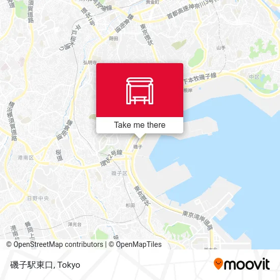 Isogo Station East Exit map