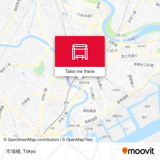 市場橋 map