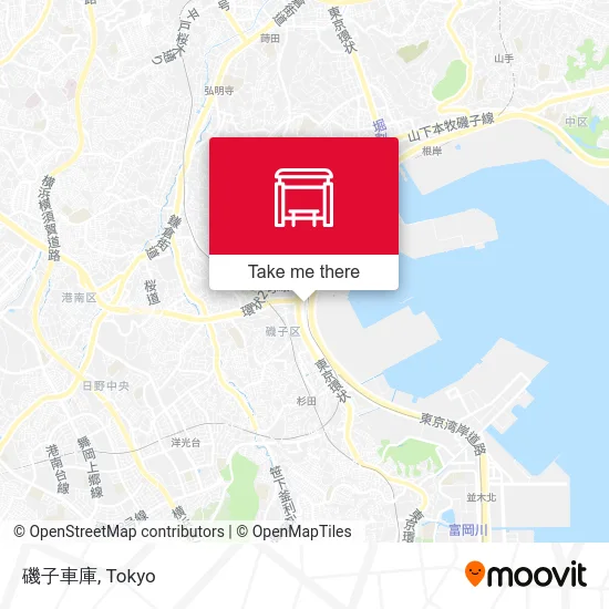 Isogo Depot map