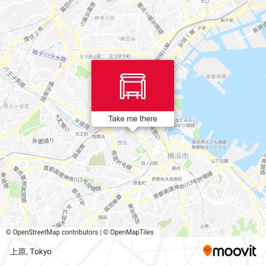 上原 map