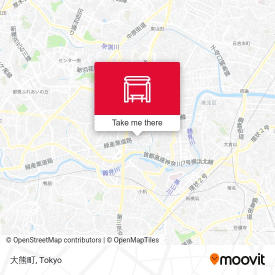 大熊町 map