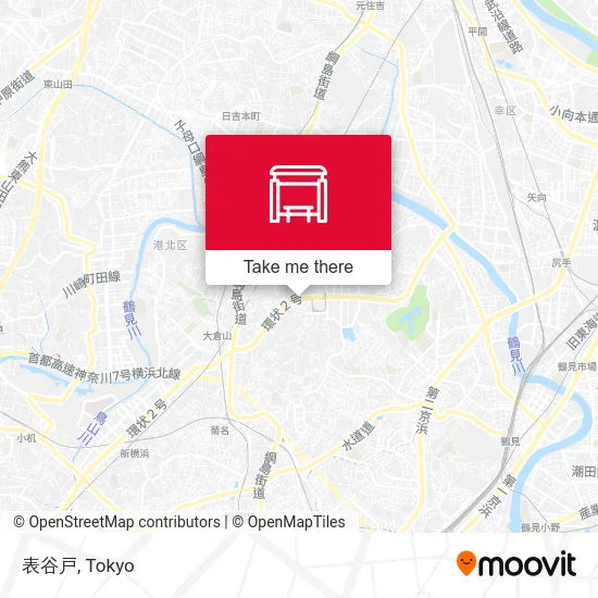 表谷戸 map