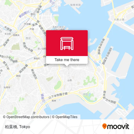 Kashiwa Bridge map
