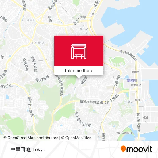 Kaminakazato Housing Complex map