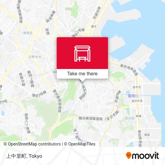 Kaminakazato-cho map