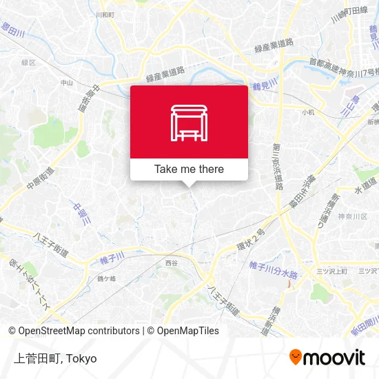 上菅田町 map