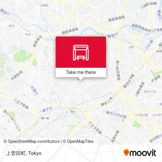上菅田町 map
