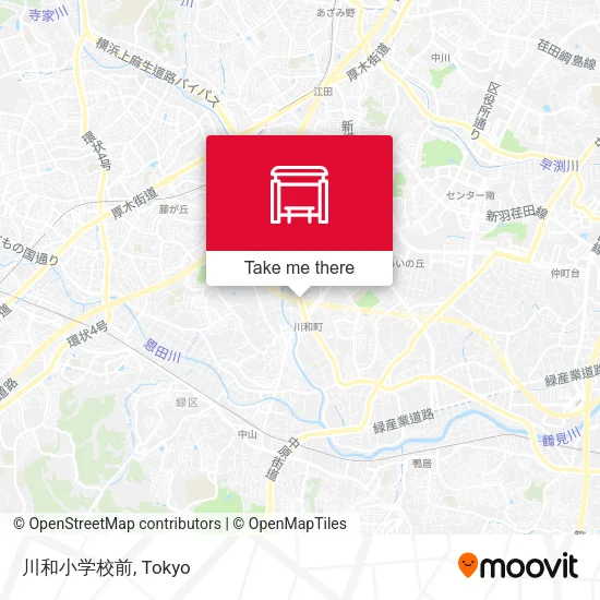 川和小学校前 map