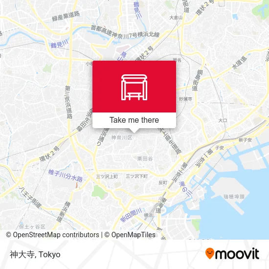 神大寺 map