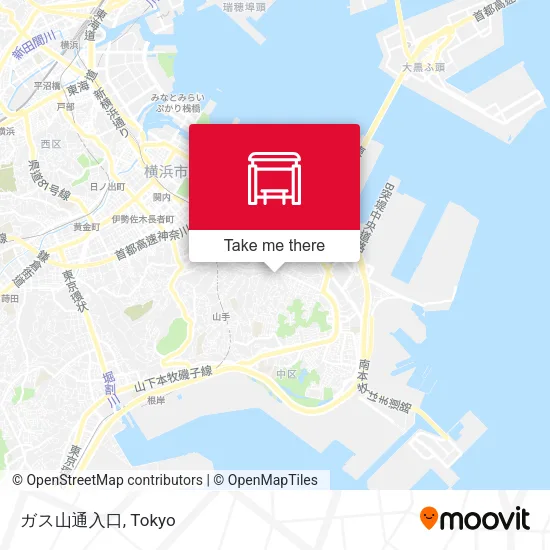 Gas Mountain Street Entrance map