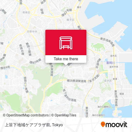 In Front of Kamisasage Community Care Plaza map