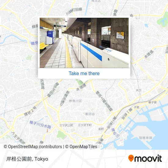 Kishine Park Front map