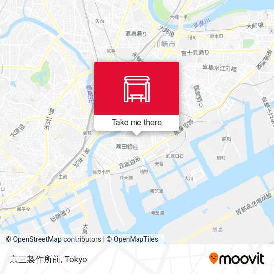 京三製作所前 map