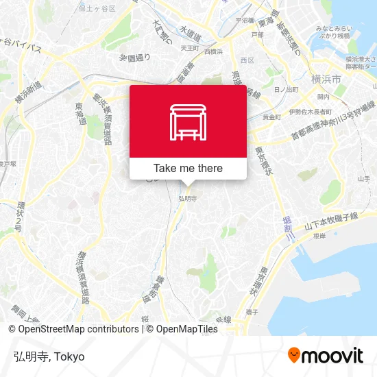 弘明寺 map