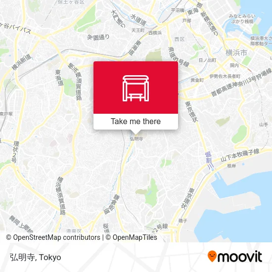 弘明寺 map