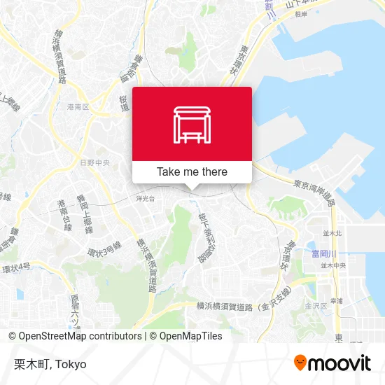 栗木町 map