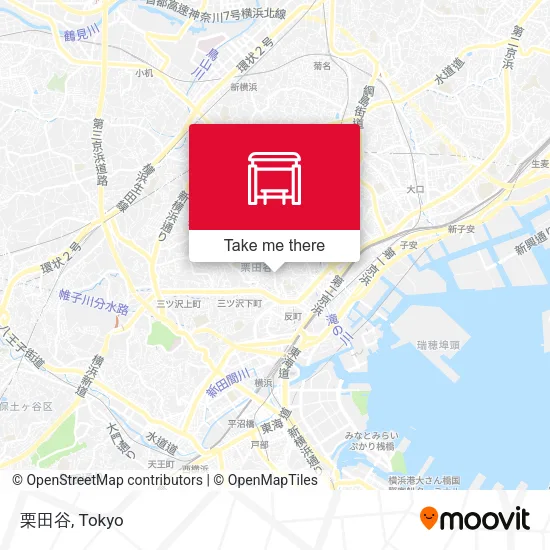 栗田谷 map