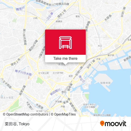 栗田谷 map